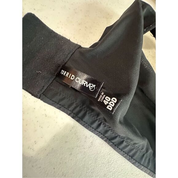 Torrid Women's Dream Wire-Free Mastectomy Bra Rich Black Size 40DDD - Picture 3 of 4